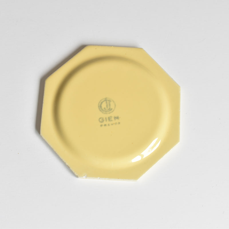 Vintage Dinette (Play Food) Gien Octagonal Plate B