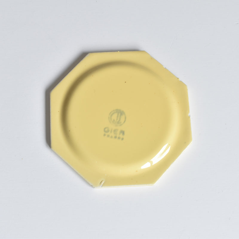 Vintage Dinette (Play Food) Gien Octagonal Plate E