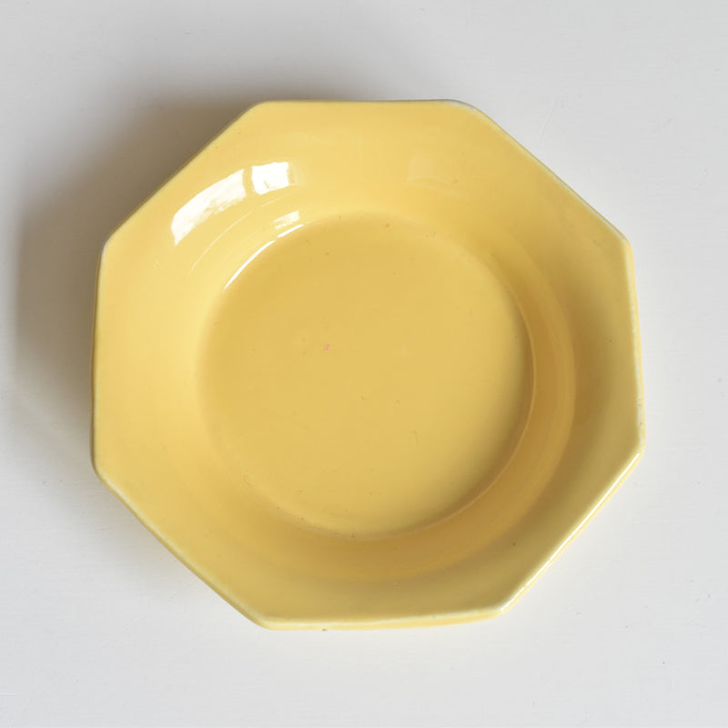 Vintage Dinette (Play Food) Gien Octagonal Deep Plate