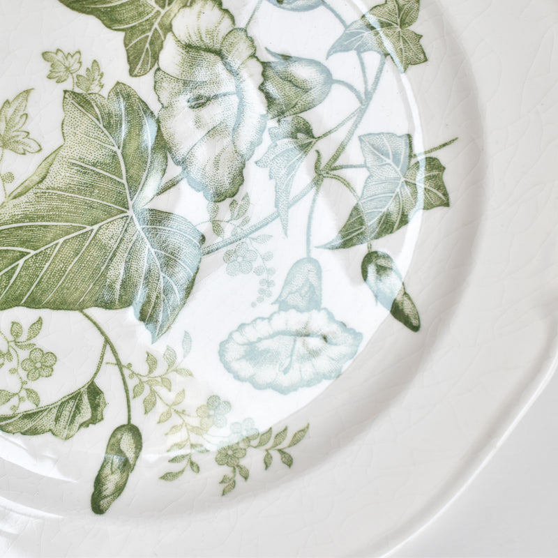 Vintage Dessert Plate Gien Liseron des Haies