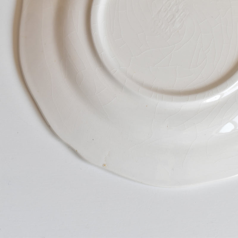 Vintage Dessert Plate Gien Liseron des Haies