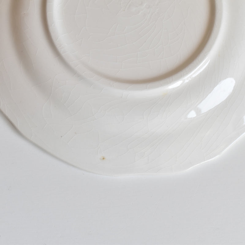 Vintage Dessert Plate Gien Liseron des Haies