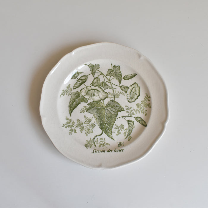 ヴィンテージデザートプレート ジアン Liseron des Haies (リズロン） D