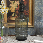 ヴィンテージデキャンタ アールデコ グレー