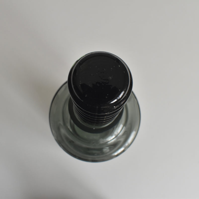 ヴィンテージデキャンタ アールデコ グレー