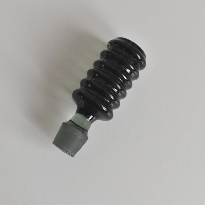 ヴィンテージデキャンタ アールデコ グレー