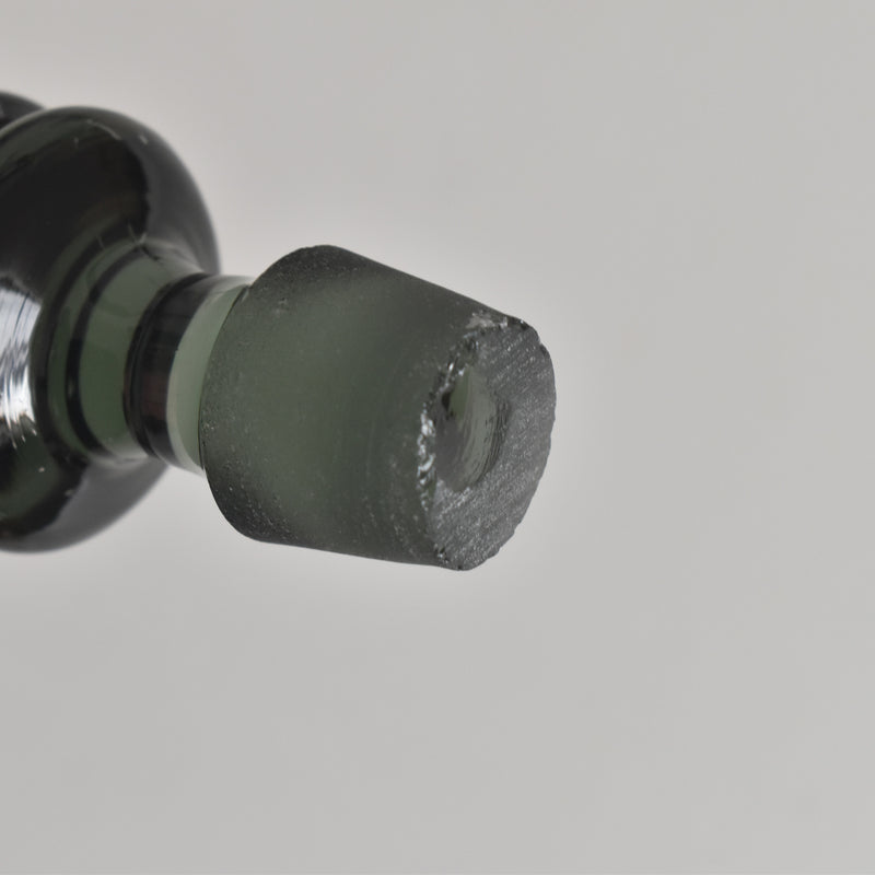 ヴィンテージデキャンタ アールデコ グレー