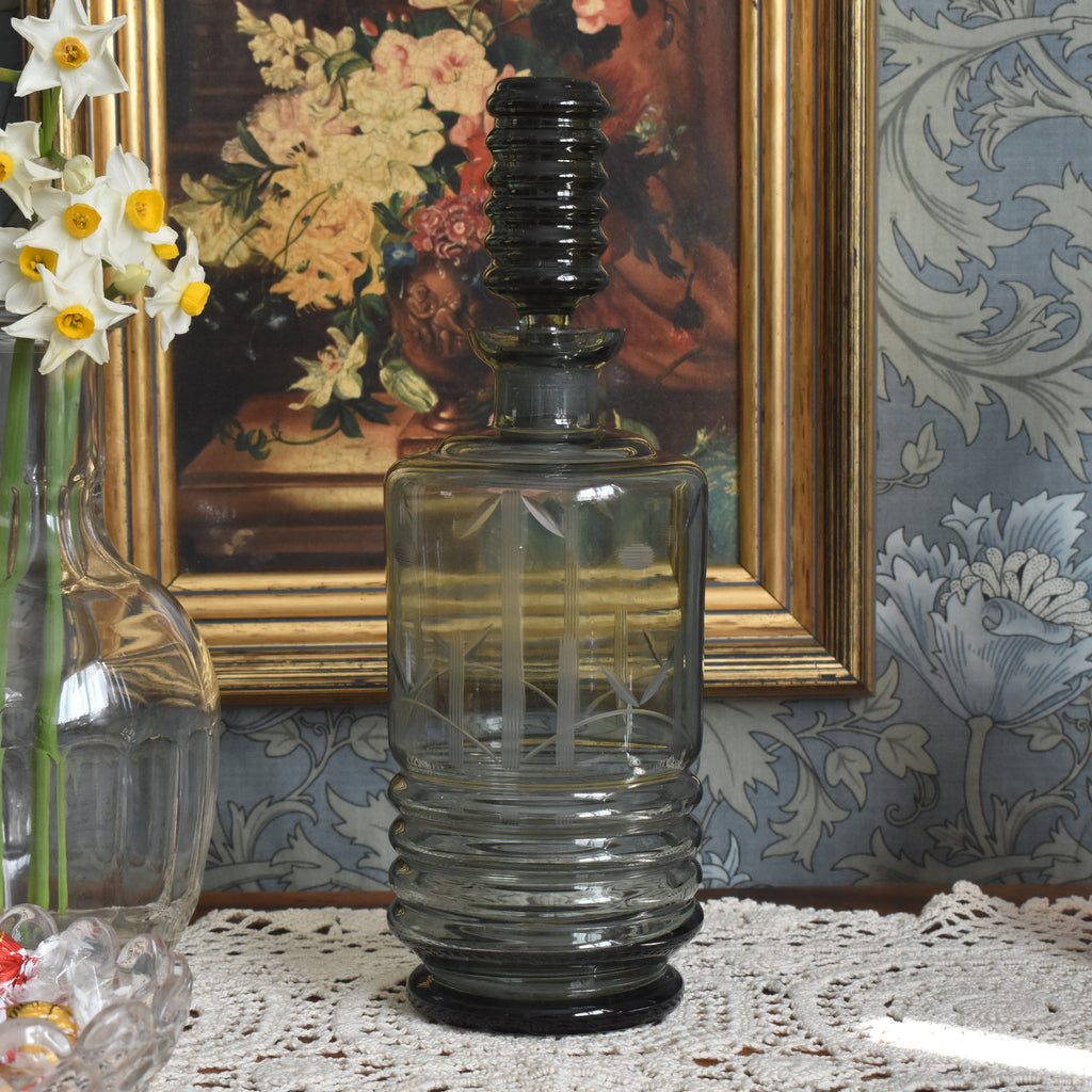 ヴィンテージデキャンタ アールデコ グレー — Loane Interior