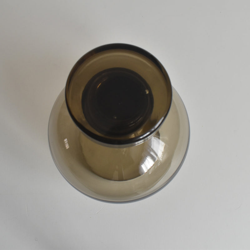 ヴィンテージデキャンタ アールデコ グレー/ラウンド