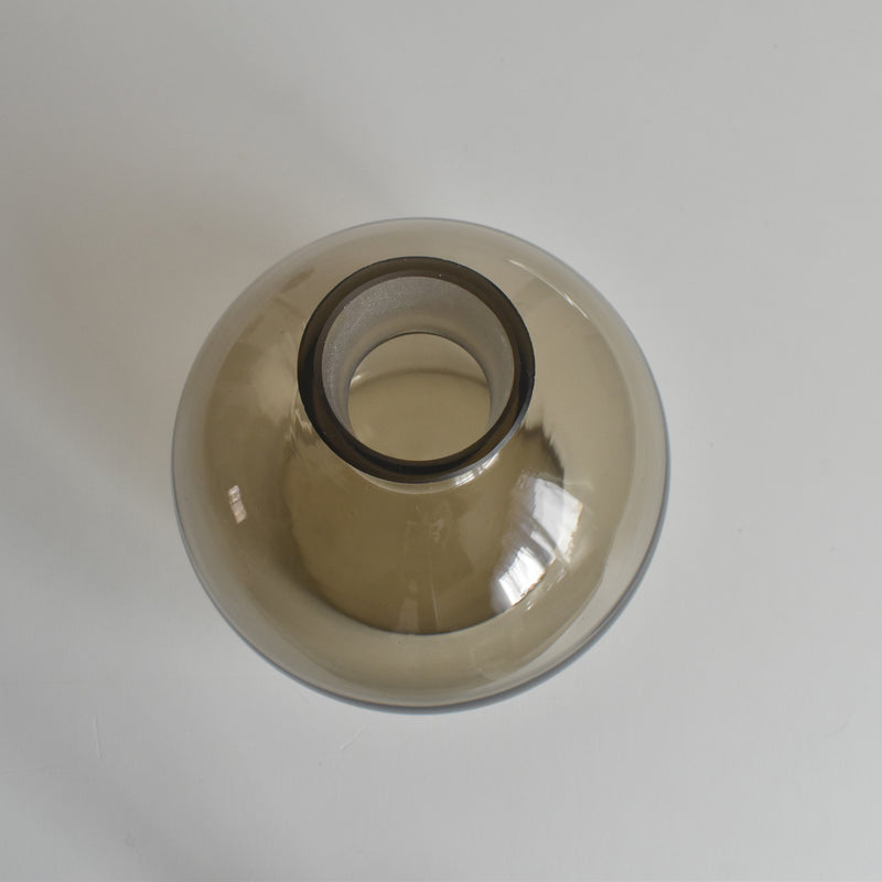 ヴィンテージデキャンタ アールデコ グレー/ラウンド