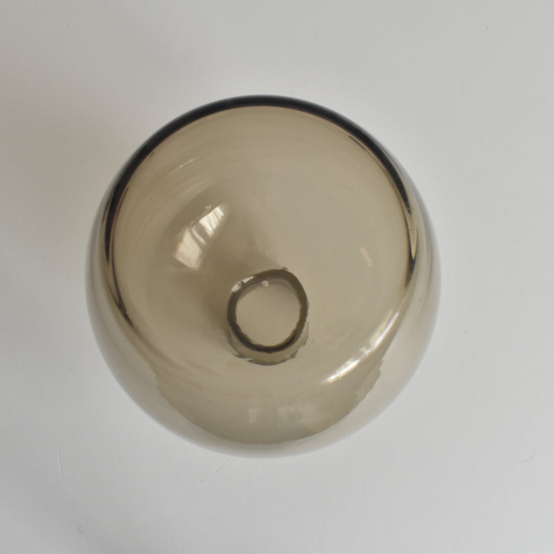 ヴィンテージデキャンタ アールデコ グレー/ラウンド