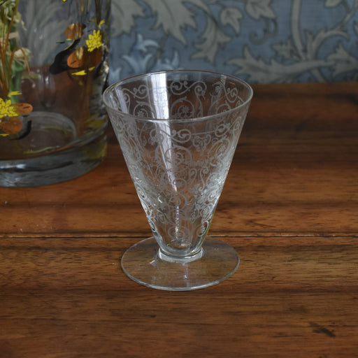 ヴィンテージワイングラス Y087