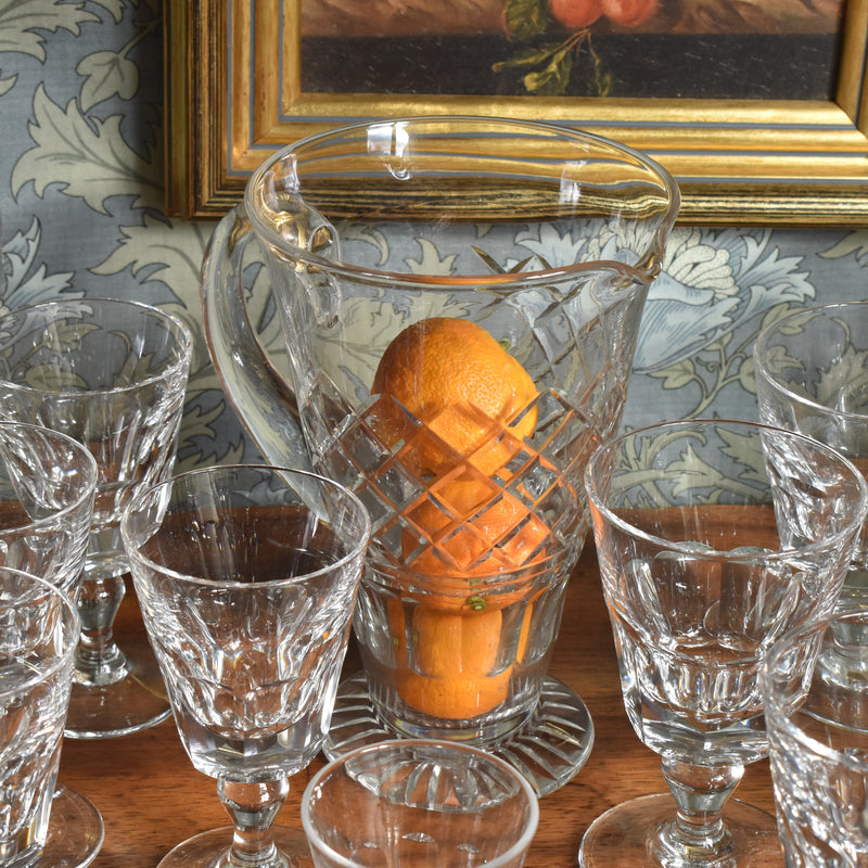 ヴィンテージ ガラスピッチャー