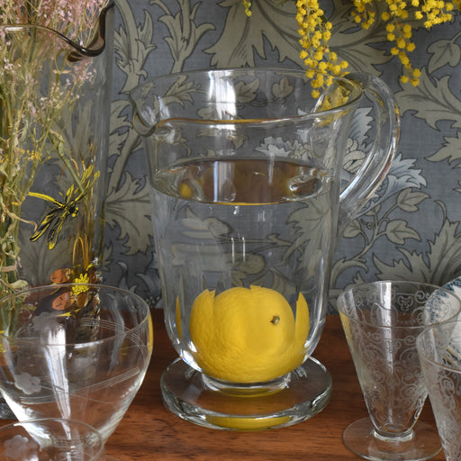 ヴィンテージ ガラスピッチャー