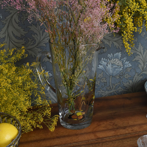 ヴィンテージ ガラスピッチャー リベリュル