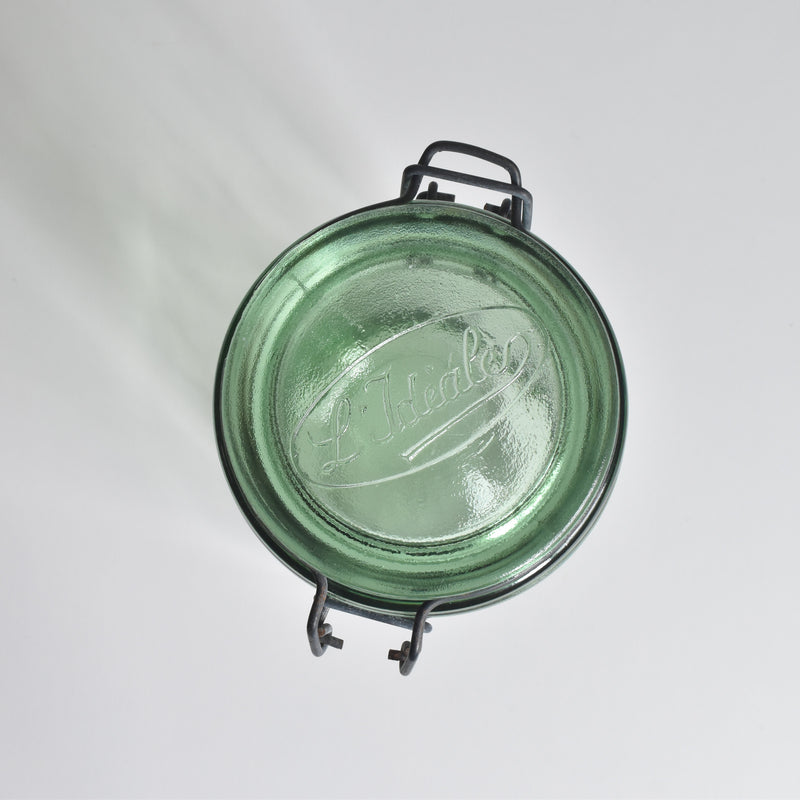 Vintage Glass Food Storage Jar L'ideale