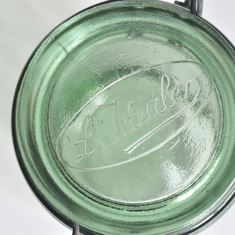 Vintage Glass Food Storage Jar L'ideale