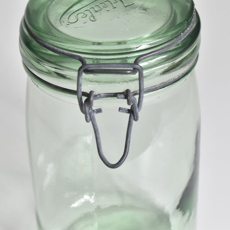 Vintage Glass Food Storage Jar L'ideale