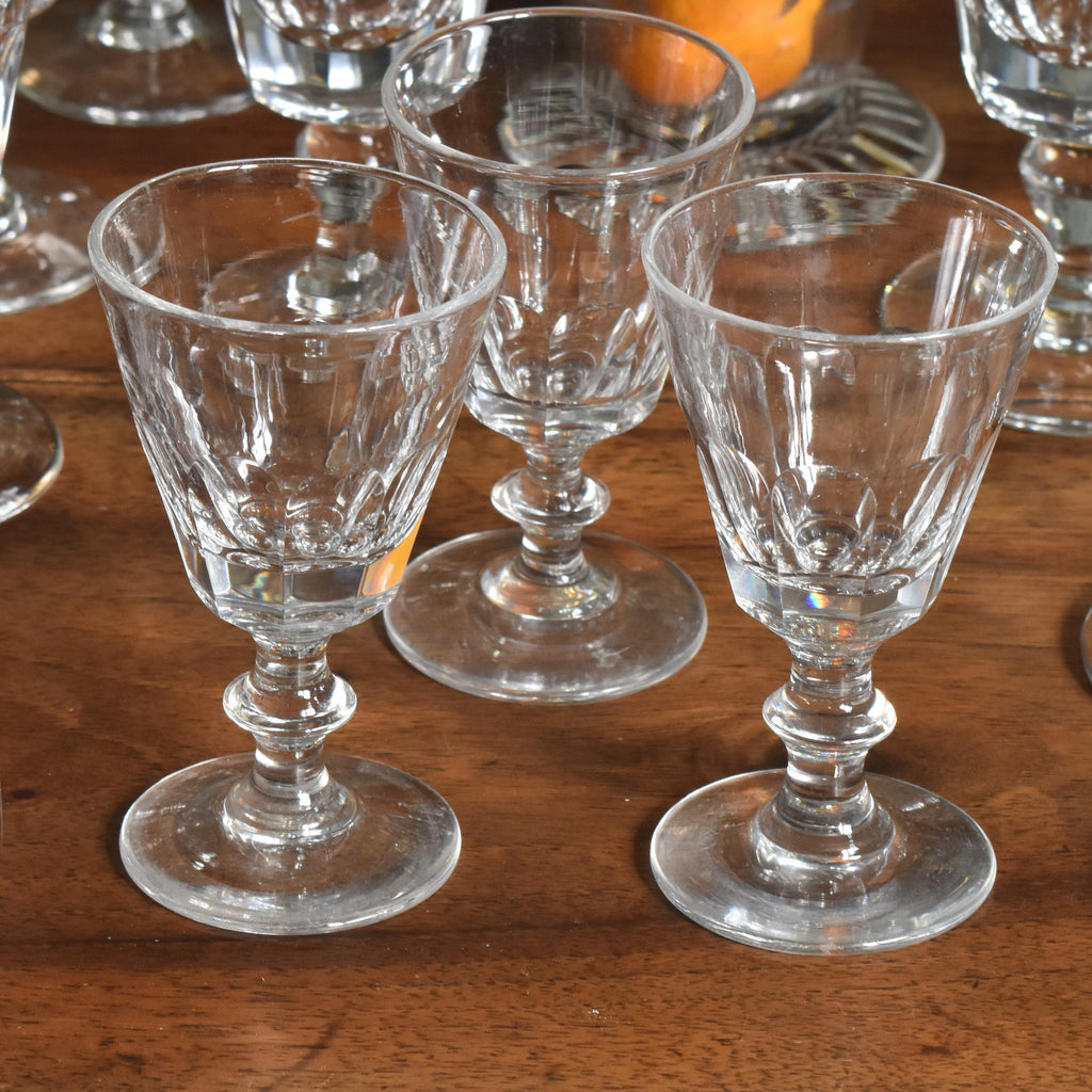 ヴィンテージ クリスタルガラス ポートワイングラス （サンルイ カトン