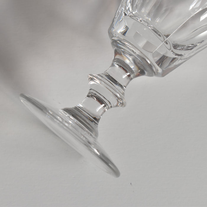 ヴィンテージ クリスタルガラス　ポートワイングラス （サンルイ カトン）