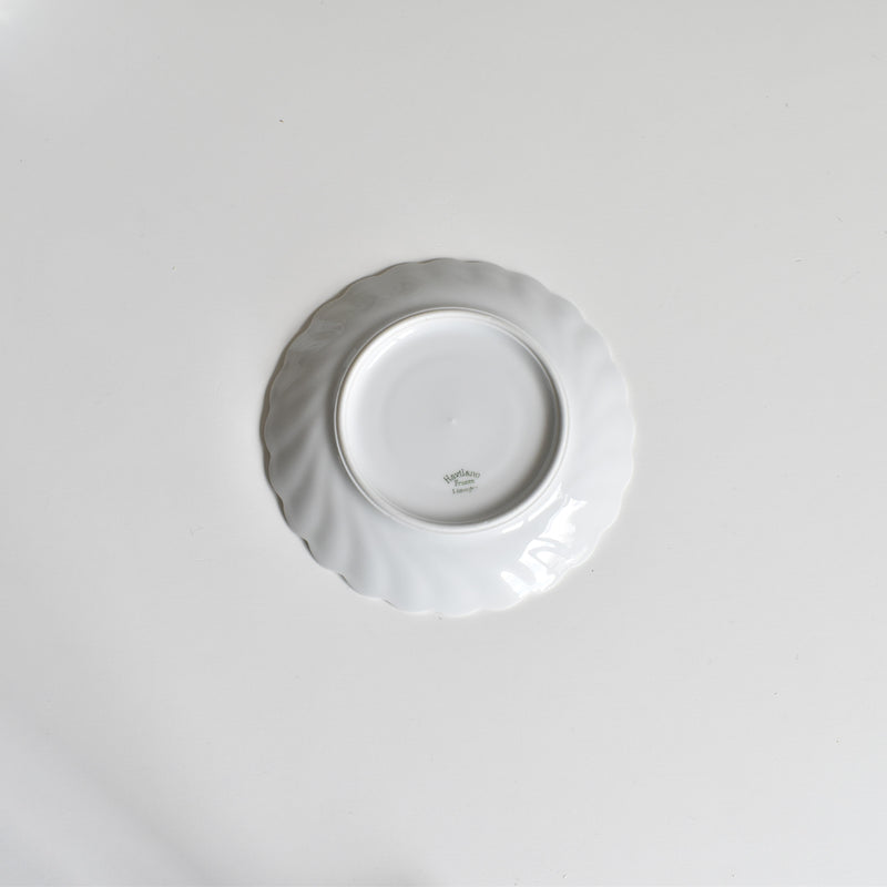 ヴィンテージコーヒーカップ＆ソーサー リモージュアビランド Cerisier Bleu (スリジエ ブルー）B