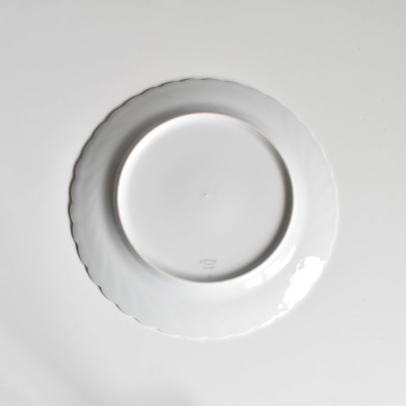 Vintage Dessert Plate Limoges Haviland Cerisier Bleu