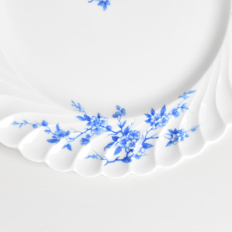 Vintage Plate Limoges Haviland Cerisier Bleu (Blue Cherry) B