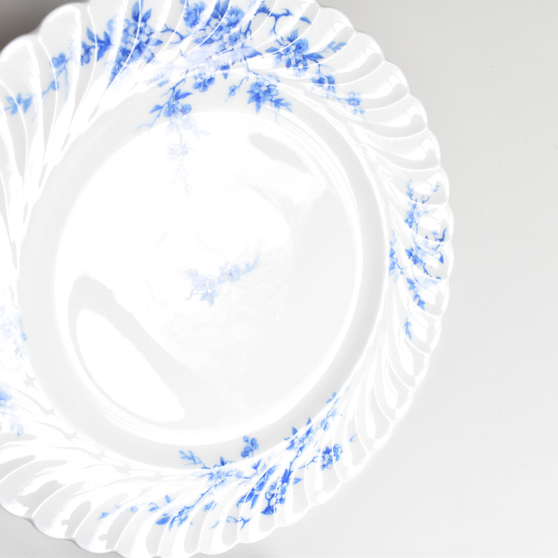 Vintage Plate Limoges Haviland Cerisier Bleu (Blue Cherry) B