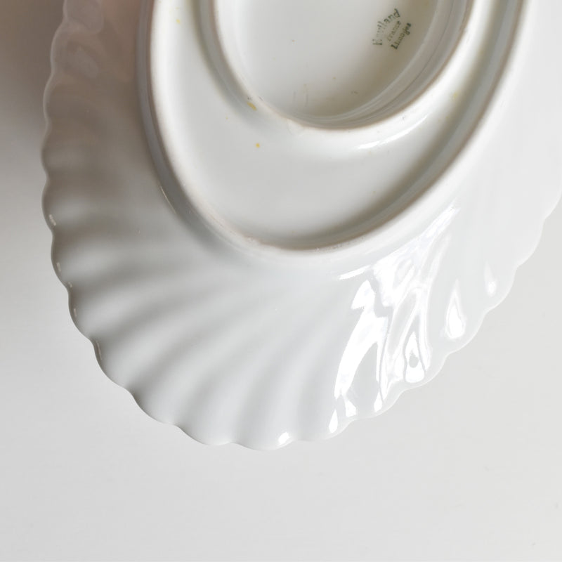 Vintage Sauce Boat, Limoges Haviland Cerisier Bleu