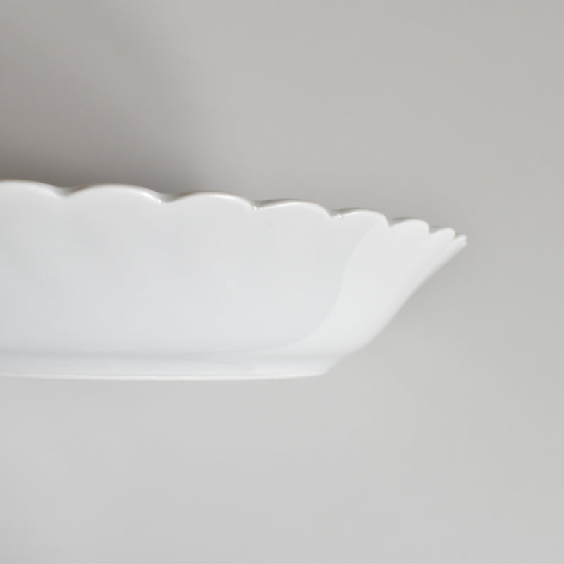 Vintage deep plate, Limoges Haviland Cerisier Bleu (Cherry Blossom Blue) A