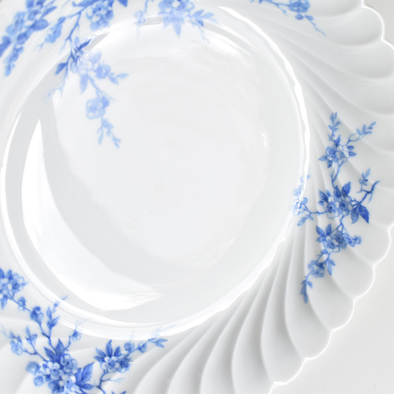 ヴィンテージ深皿 リモージュ アビランド Cerisier Bleu (スリジエ ブルー）C