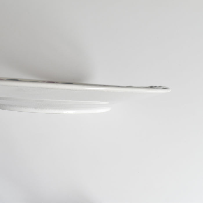 ヴィンテージケーキプレート HBCMクレイモントロー Roses 1925 (ローズ）