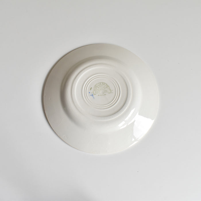 ヴィンテージデザートプレート HBCMクレイモントロー Roses 1925 (ローズ）E