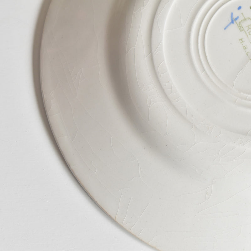 ヴィンテージデザートプレート HBCMクレイモントロー Roses 1925 (ローズ）E