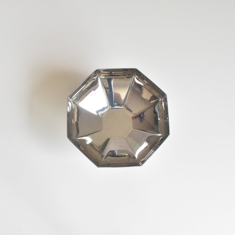 Vintage Stainless Steel Octagonal Ice Cream Coupe Jean Couzon