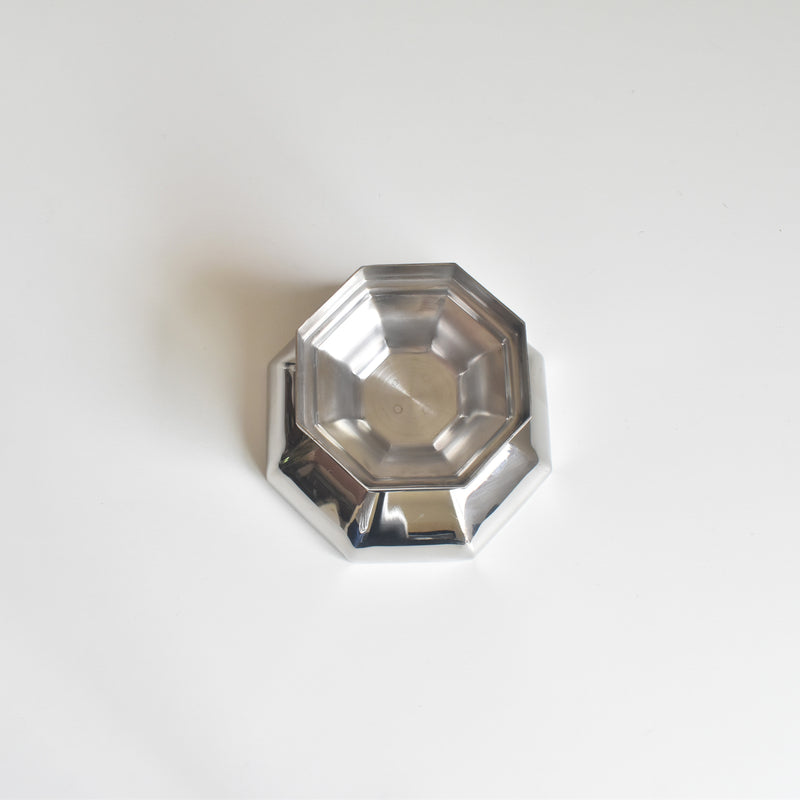 Vintage Stainless Steel Octagonal Ice Cream Coupe Jean Couzon