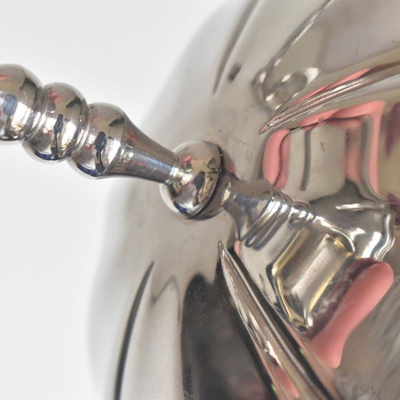 ヴィンテージ ステンレス アイスクリームクープ 花リム （Lサイズ）