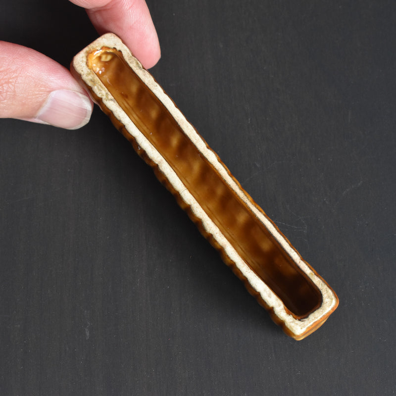 ヴィンテージ ナイフレスト 陶器
