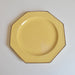 ヴィンテージデザートプレート ル・ポエ-ラヴァル オクトゴナル イェロー G