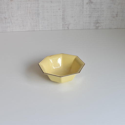 ヴィンテージボウル ル・ポエ-ラヴァル オクトゴナル イェロー 17cm