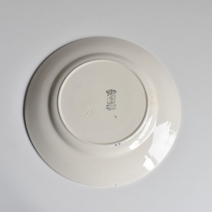 ヴィンテージプレート ロンウイー ブルーパターン D