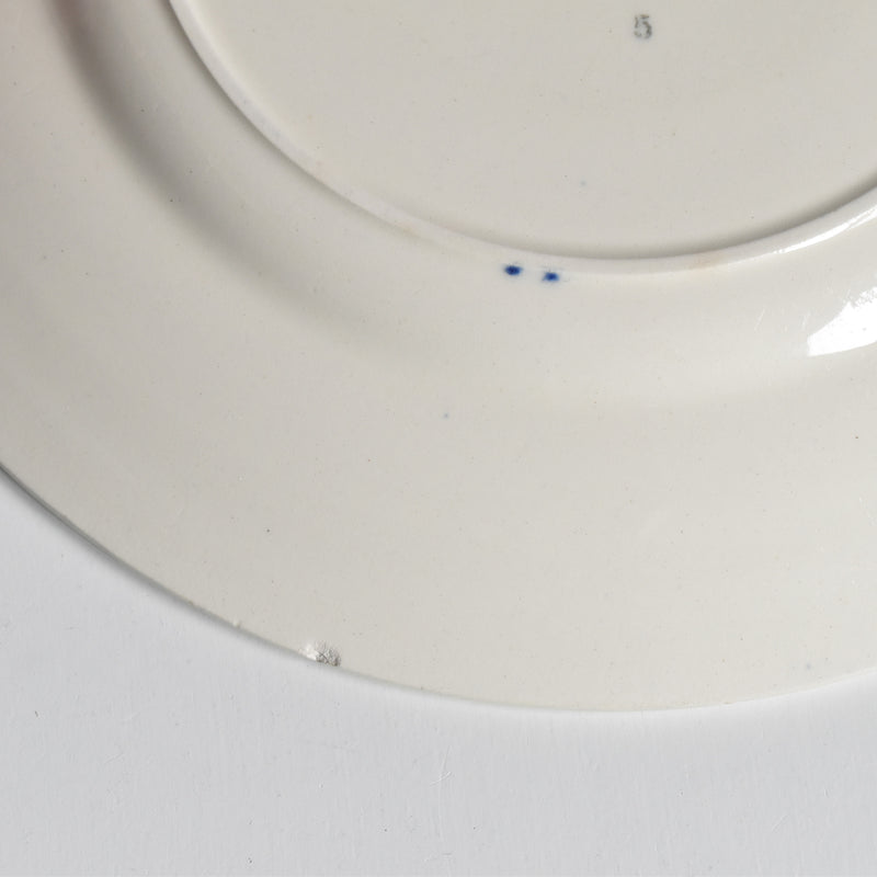 ヴィンテージプレート ロンウイー ブルーパターン D