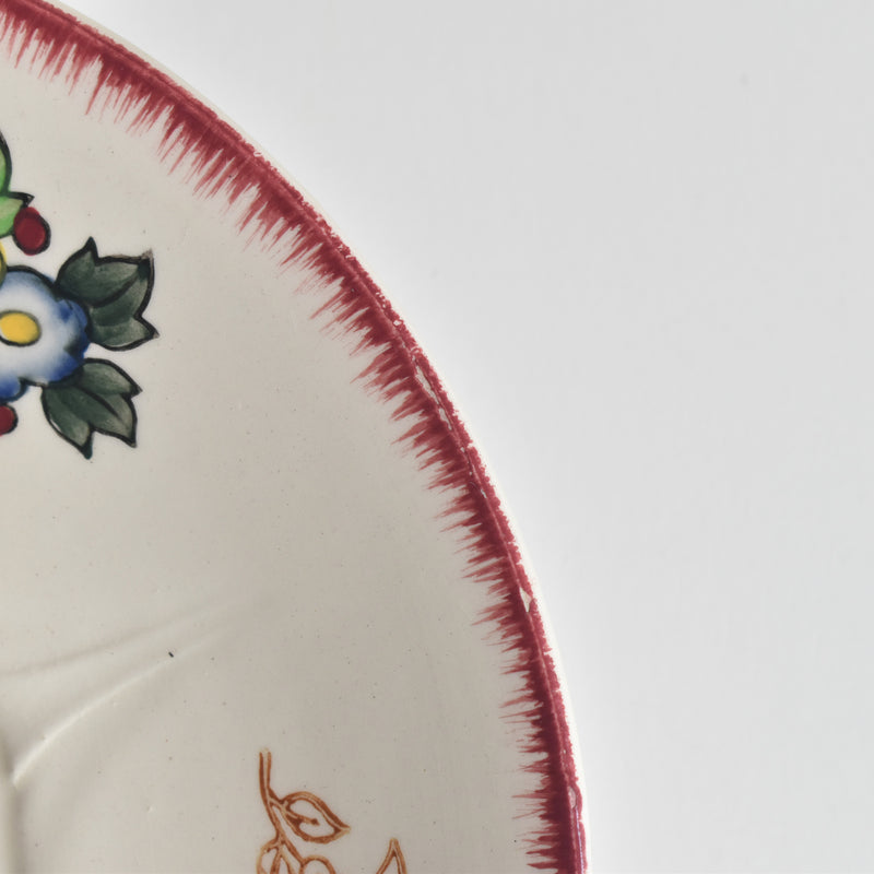 Vintage Chocolate Cup & Saucer Longwy Marseille A