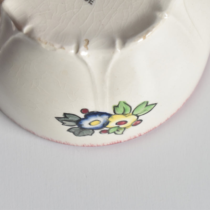 Vintage Chocolate Cup & Saucer, Longwy Marseille B