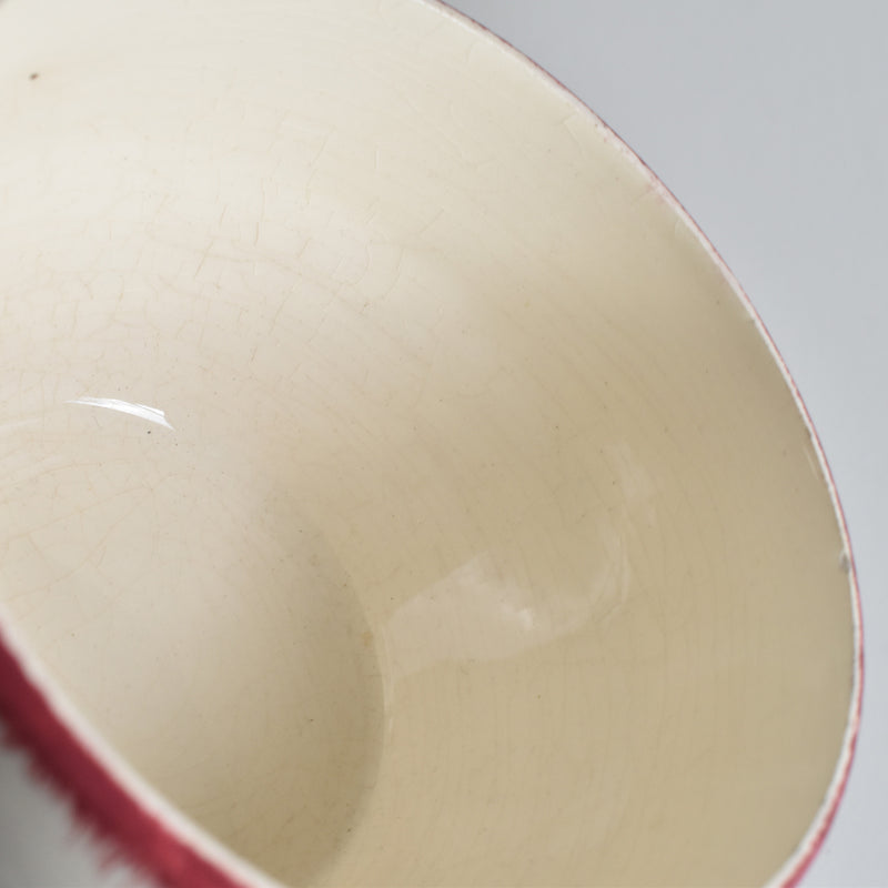 Vintage Chocolate Cup & Saucer, Longwy Marseille B