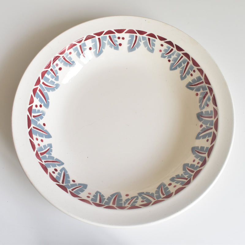 ヴィンテージ深い大皿 ロンウイー Dakar（ダカール）