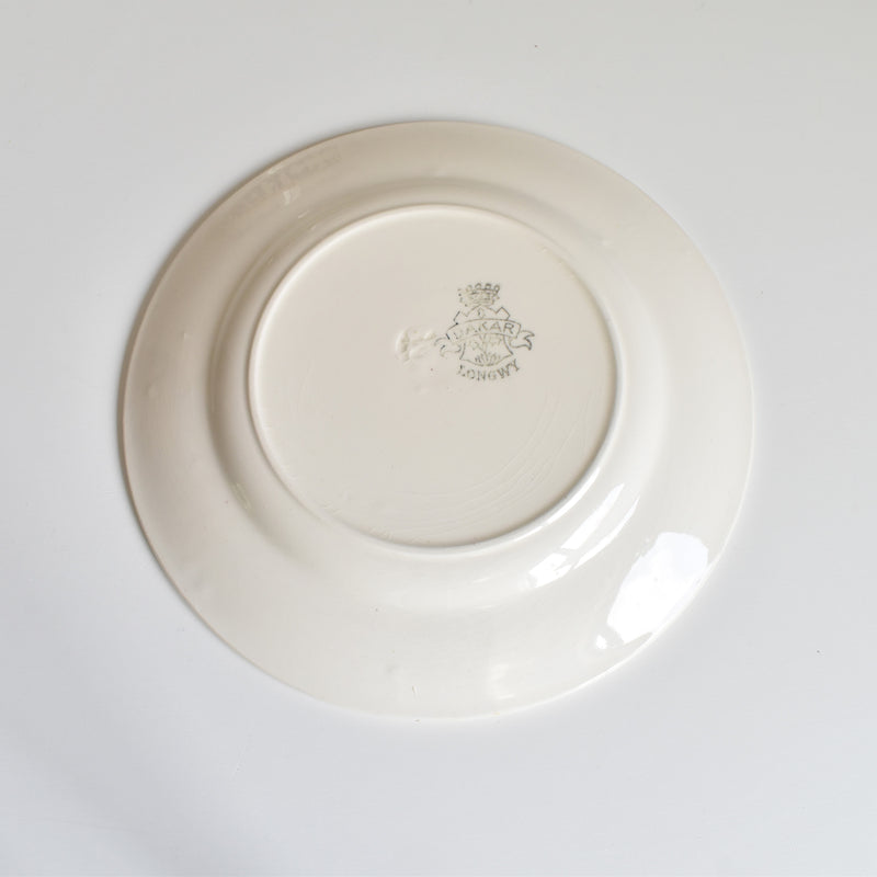 Vintage Dessert Plate - Longwy "Dakar" A