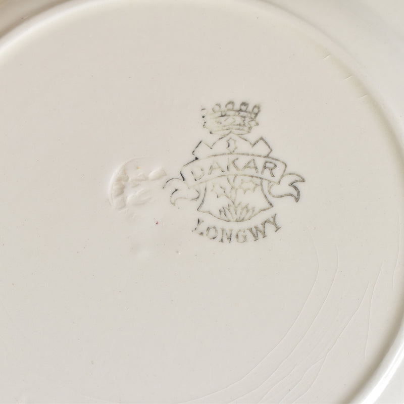 Vintage Dessert Plate - Longwy "Dakar" A