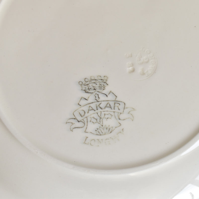 Vintage Plate Longwy Dakar F