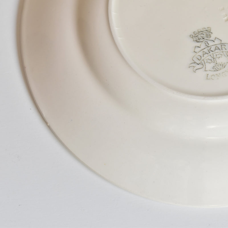Vintage Plate Longwy Dakar F